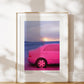 "Pink Car and a Sunrise"