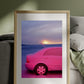 "Pink Car and a Sunrise"