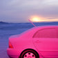 "Pink Car and a Sunrise"